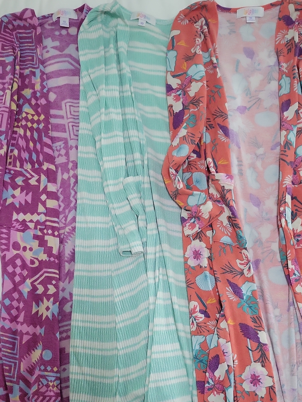 Lulaloe Long Cardigans - Lot Of 3 - Size 10